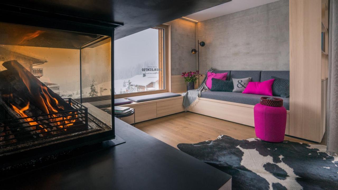 Апартаменты Oberlech750. Refugium Am Berg. Экстерьер фото