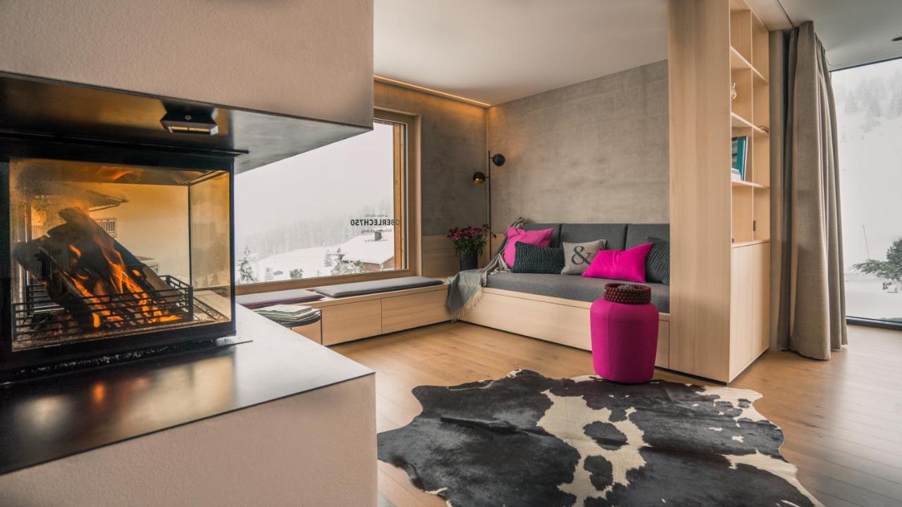 Апартаменты Oberlech750. Refugium Am Berg. Экстерьер фото