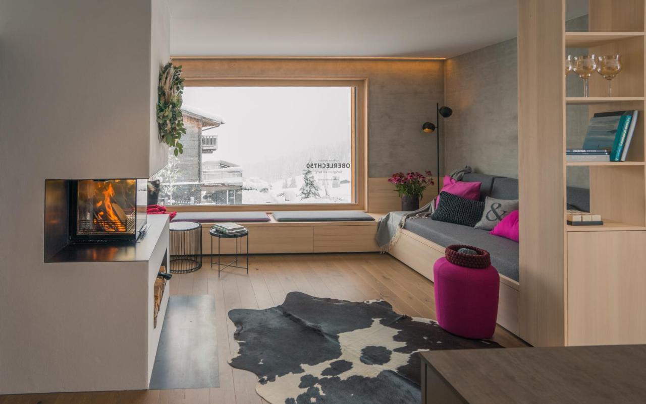 Апартаменты Oberlech750. Refugium Am Berg. Экстерьер фото