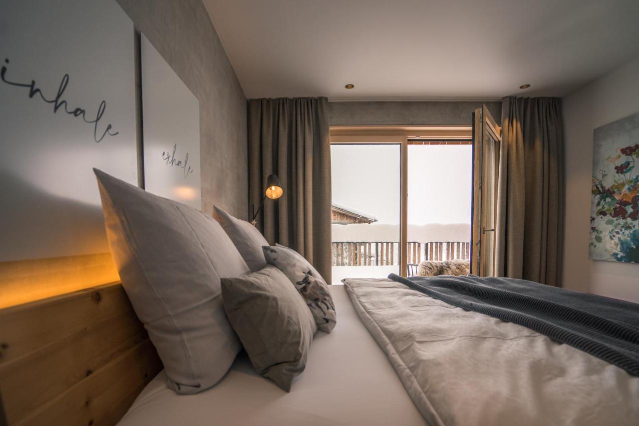 Апартаменты Oberlech750. Refugium Am Berg. Экстерьер фото